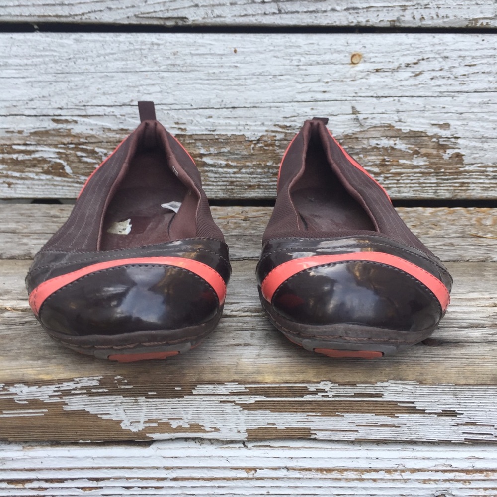 PUMA pink & brown comfort flats - Picture 4 of 6